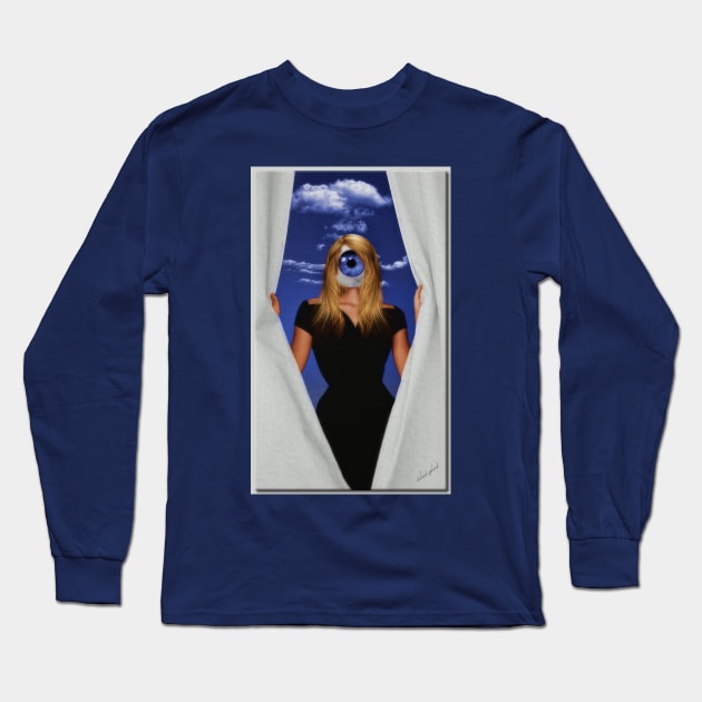 Me, Myself, & Eye Long Sleeve T-Shirt by rgerhard